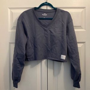 Hollister crop sweatshirt